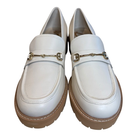 Sam Edelman Women's Tully Lug Sole Loafers In Modern Ivory New size 9M - Picture 3 of 14
